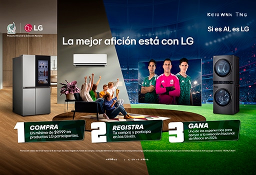 Promoción LG Mundial 2026
