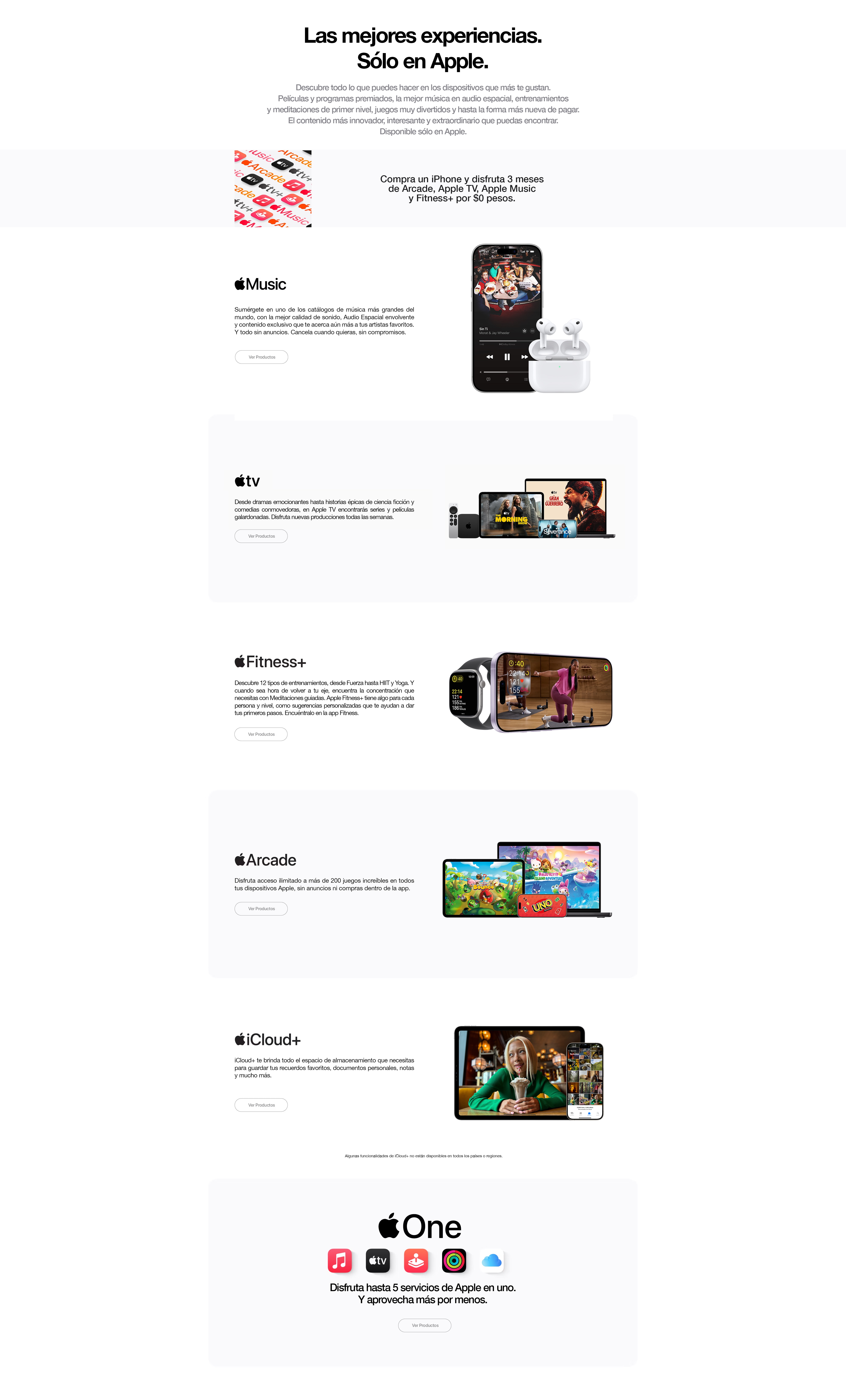 Apple servicios