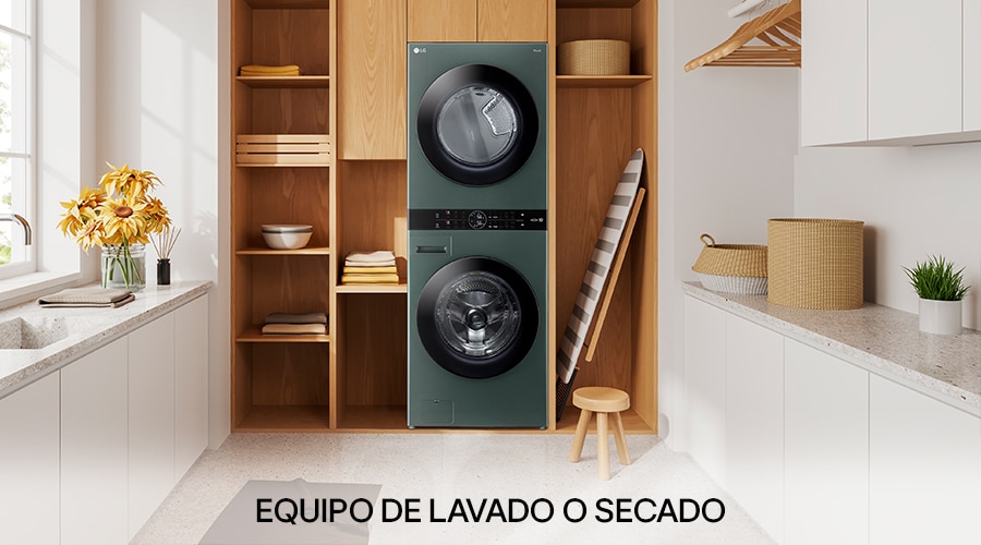 Equipo de lavado y secado