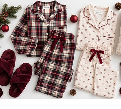 Pijamas y pantuflas mujer